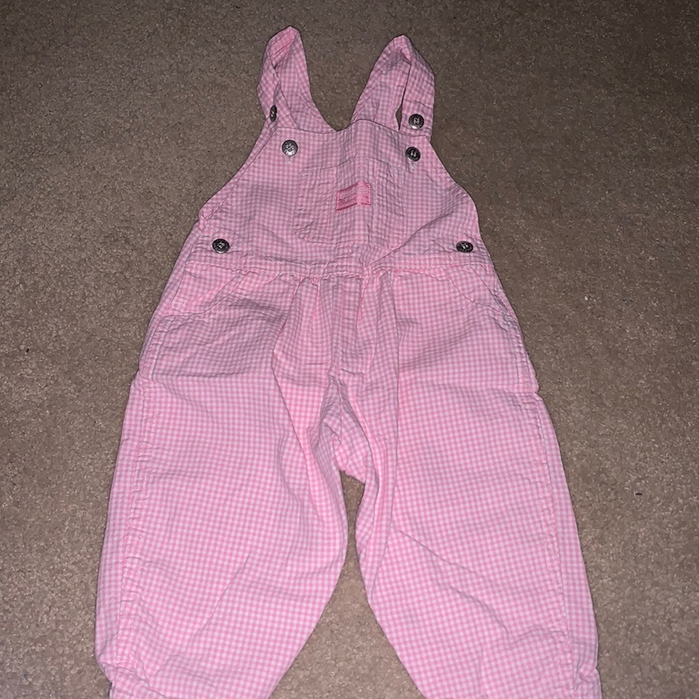 Pink Oshkosh B’Gosh Toddler Overalls